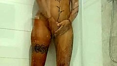 ughh i'm so horny in the shower i gotta use my dildo now 😩💦