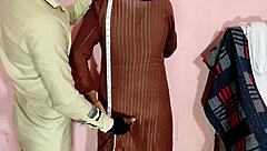 Tailor Gropes Desi Bhabhi Pussy Then Fucks Her Hard