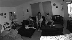 my little asian friend bends over for surprise big black cock doggystyle threesome lick pussy