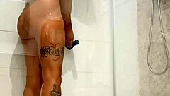 ughh i'm so horny in the shower i gotta use my dildo now 😩💦