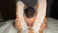 did he really fuck his sister's girlfriend that hard with her tight pussy and small waist?