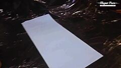 jessica lincoln tries anal bent over doggystyle with buttplug deepthroat cum