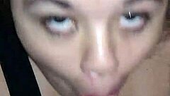 I'm overwhelmed by this slut's intense blowjob on my throbbing monster cock craving every thick inch deep