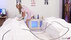 Kit Lee Kat Lee Antonia Deona Cosplay Orgy Teases Three Guys