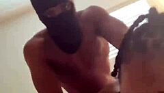 sexy busty ebony marrijanee fucked hard doggy style 💋🍑