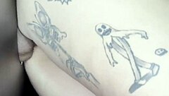 lesbianas get fucked hard in glory hole by strangers swallowing cum mouthfuls!