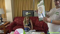 Luna Lips' Pregnant Pussy Gangbanged by Hung Cocks