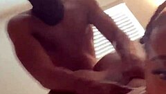 sexy busty ebony marrijanee fucked hard doggy style 💋🍑