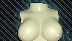 Dolly begs for double penetration then I explode on her tits