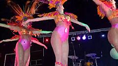 Sambão 2022 Big Ass in Tight Leggings and Stockings