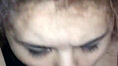 I'm overwhelmed by this slut's intense blowjob on my throbbing monster cock craving every thick inch deep