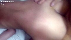 Safado Nerd Pounds Skinny Amateur Wife's Tight Ass with Monster Cock in Homemade Lingerie Session