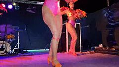 Sambão 2022 Big Ass in Tight Leggings and Stockings