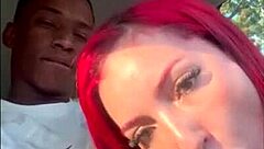 watching the road while deepthroating monster black cock swallowing every drop of cum