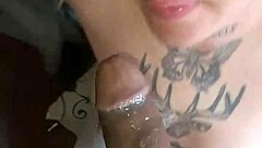 She Freaks Out When I Blast Hot Cumshot All Over His Face!