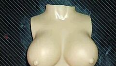 Dolly begs for double penetration then I explode on her tits