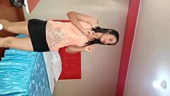 young big ass stepmom begs for young cock pounding under her slutty skirt