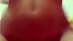 Latina babe rides huge cock with deep squats then milks cum with sloppy blowjob