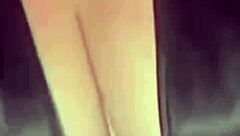 i cant believe miya's huge natural tits gettin exposed like a total slut whore