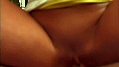 18+ Teen Lauren Phoenix Gapes Ass and Deepthroats Two Cocks in Fishnets