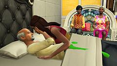 yo indian stepdad, fuck that teen stepdaughter while stepmom watches