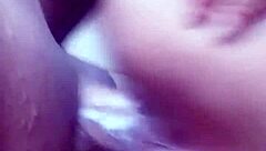 Big Ass Friend Fucked Hard with Creampie Finish in Pussy