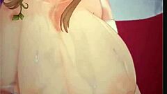 Big-Breasted Trans Widowmaker Rides Thicc Cock Cowgirl