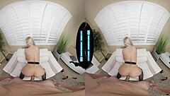 lonely housewife cherry kiss in lingerie cheats with neighbor pounding doggystyle pov hardcore