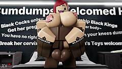 nasty thick redhead railed hard