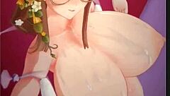 Big-Breasted Trans Widowmaker Rides Thicc Cock Cowgirl