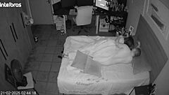 they pretend to forget the camera while going crazy licking huge asses in the bedroom