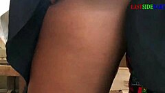 bbw neighbor bends over shaved pussy wet for monster bbc doggystyle church visit