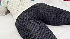 Married girlfriend's dirty hindi handjob before ass pounding