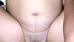 Young pregnant Asian mom takes coworker's big cock creampie in dorm room