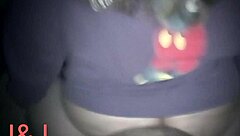 wanna watch this fat latina ass bounce bent over doggystyle on bed?