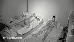 Bodybuilder Hunk Caught Jerking Monster Cock on Hidden Cam