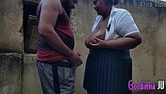 Stepdad catches smoking student and fucks her huge tits pussy