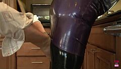 Slutty Redhead Takes Monster Cock Deep In Pierced Pussy Kitchen Pound