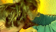 Closeup sloppy gagging facefuck drowns cute teen in spit and cock