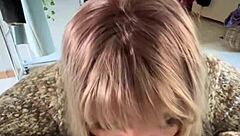 hot homemade blowjobs end with deep cumshots in mouths and on faces