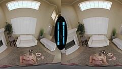 Skylar Storm's Pigtail Roommate Pays Rent with Cute Pussy and Blowjob