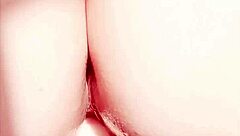 mature oiled wife spreads huge shaved pussy lips teasing closeup