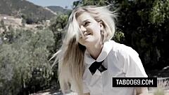 Blonde Teen Slut Fucks Anal Only With Kyle Mason To Save Virginity!