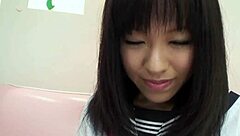 sexy japanese schoolgirl uniform soaked wet riding cock to creampie finish