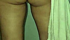 i rub my wet pussy then head to room for big cock anal creampie fuck part one