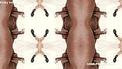 pauline cooper gapes on bbc after deepthroat blowjob