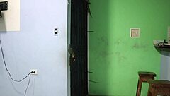 unfaithful wife calls lover to kitchen while cuckold husband waits unaware