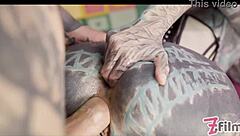 How Does Anal Queen Anuskatzz Squirting from Metal Toy Turn into Corset Big Dick Ass Pounding?