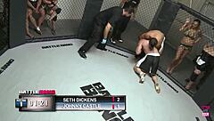 big fat tiffany castle screams as monster cock drills her pussy cowgirl deep