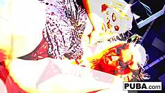 Shyla Stylez and Bridgette B Devour Each Other's Big Tits Passionately